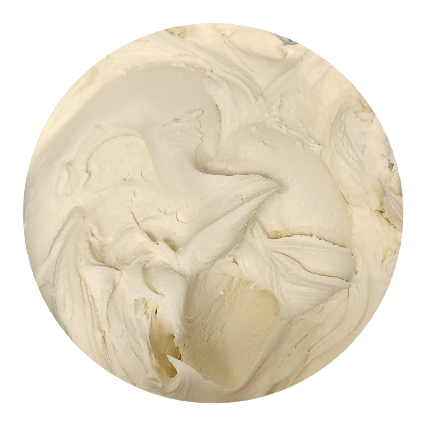 Smooth, uncolored vanilla buttercream frosting by Cake Hoopla, ready to be spread on desserts or colored for a customized look.